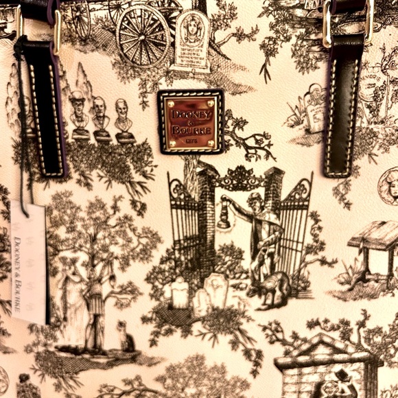 Dooney & Bourke Disney HAUNTED MANSION Tote & Wallet Set! - Picture 3 of 16
